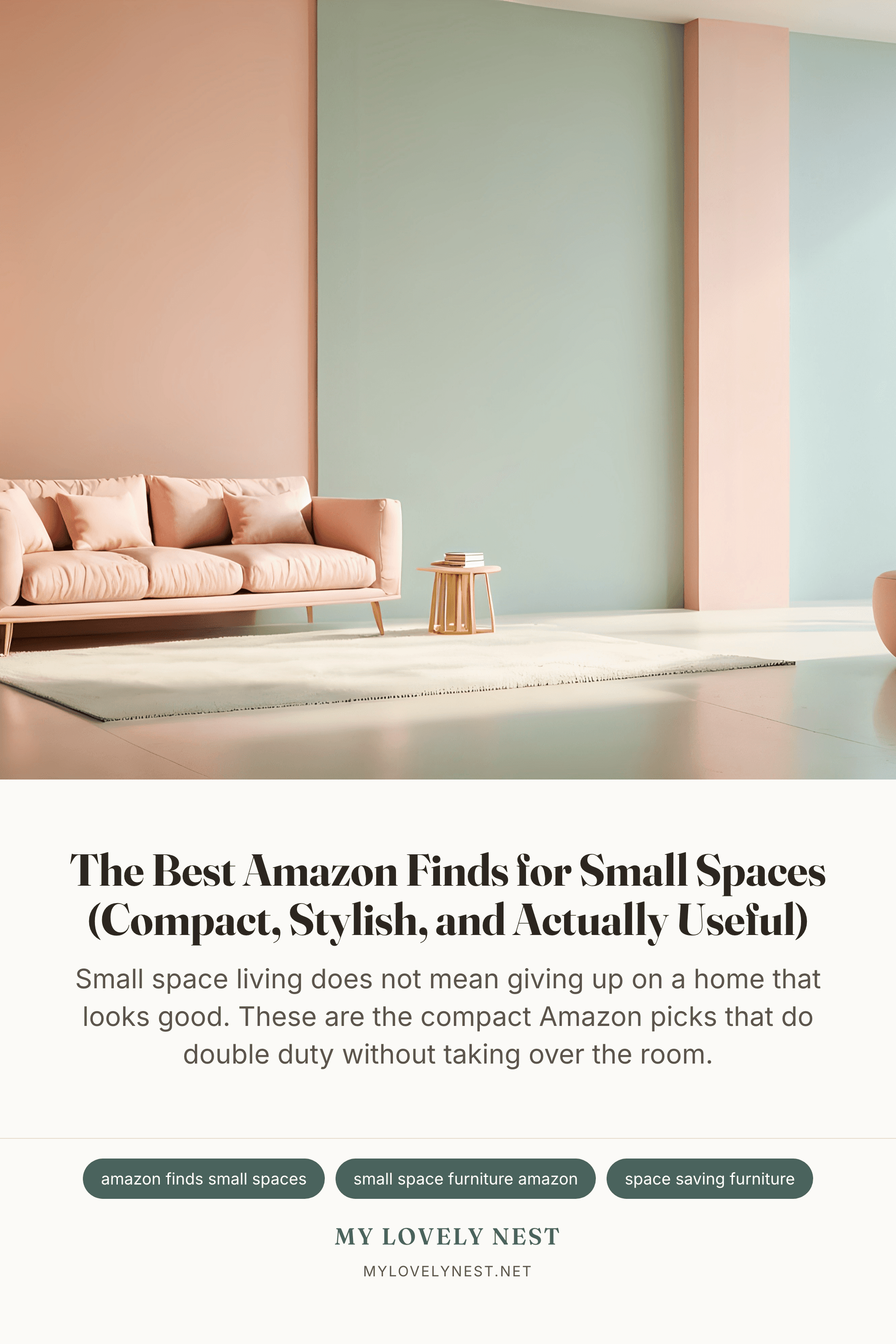 The Best Amazon Finds for Small Spaces (Compact, Stylish, and Actually Useful)